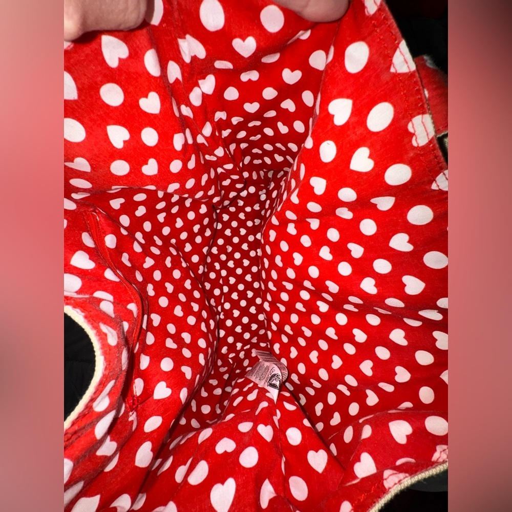 Disney Store Mickey & Minnie “Love” Canvas Tote Bag | One Size - Picture 2 of 15